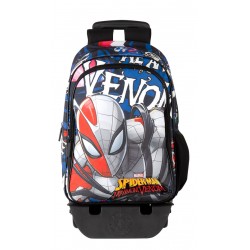 Rucksack Spiderman Venom mit Trolley Perona 58499