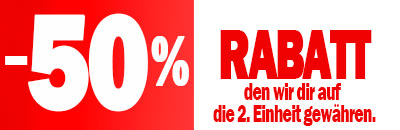 50% Dto. 2ª Unidad